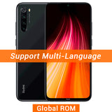 Global ROM Xiaomi Redmi Note 8 4GB 64GB Mobile Phone Snapdragon 665 Octa Core 48MP Quad Rear Camera 6.3" FHD+ Screen 4000mAh