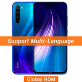 Global ROM Xiaomi Redmi Note 8 4GB 64GB Mobile Phone Snapdragon 665 Octa Core 48MP Quad Rear Camera 6.3" FHD+ Screen 4000mAh