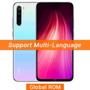 Global ROM Xiaomi Redmi Note 8 4GB 64GB Mobile Phone Snapdragon 665 Octa Core 48MP Quad Rear Camera 6.3" FHD+ Screen 4000mAh