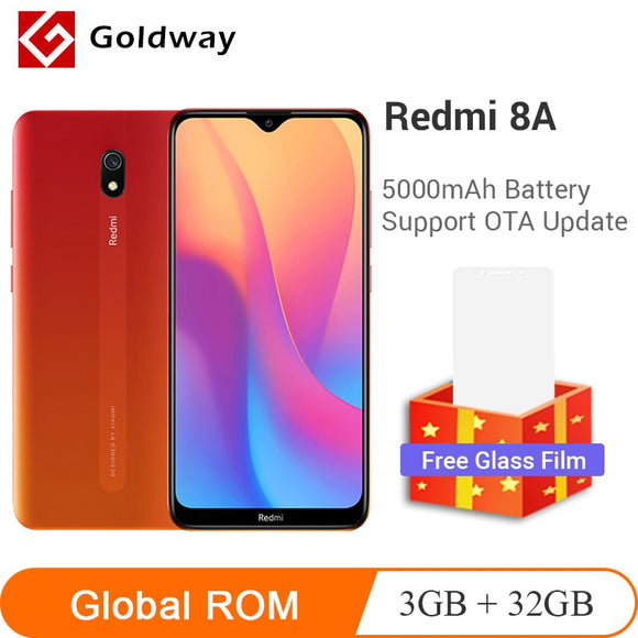 Global ROM Xiaomi Redmi 8A 8 A 32GB ROM 3GB RAM Mobile Phone Snapdragon 439 Octa Core 6.22