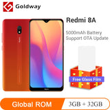 Global ROM Xiaomi Redmi 8A 8 A 32GB ROM 3GB RAM Mobile Phone Snapdragon 439 Octa Core 6.22" 5000mAh 12MP Camera Smartphone