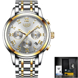 Relojes Hombre 2020 LIGE New Watches Men Luxury Brand Chronograph Male Sport Watches Waterproof Stainless Steel Quartz Men Watch