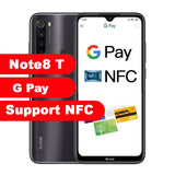 In Stock Global Version Xiaomi Redmi Note 8T 4GB RAM 64GB ROM Mobile Phone NFC 48MP Quad Rear Camera Snapdragon 665 Octa Core