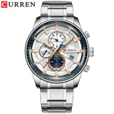 Watch Men Top Luxury Brand CURREN Gold Sport Waterproof Quartz Watches Mens Chronograph Date Male Clock relogios masculino