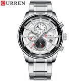 Watch Men Top Luxury Brand CURREN Gold Sport Waterproof Quartz Watches Mens Chronograph Date Male Clock relogios masculino